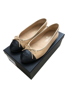 Leather Ballet Flats from Chanel