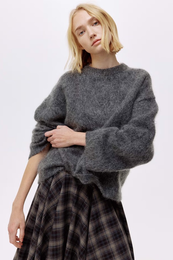 Oversized Mohair-Blend Jumper from H&M