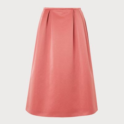Biarritz Pink Satin Full Skirt