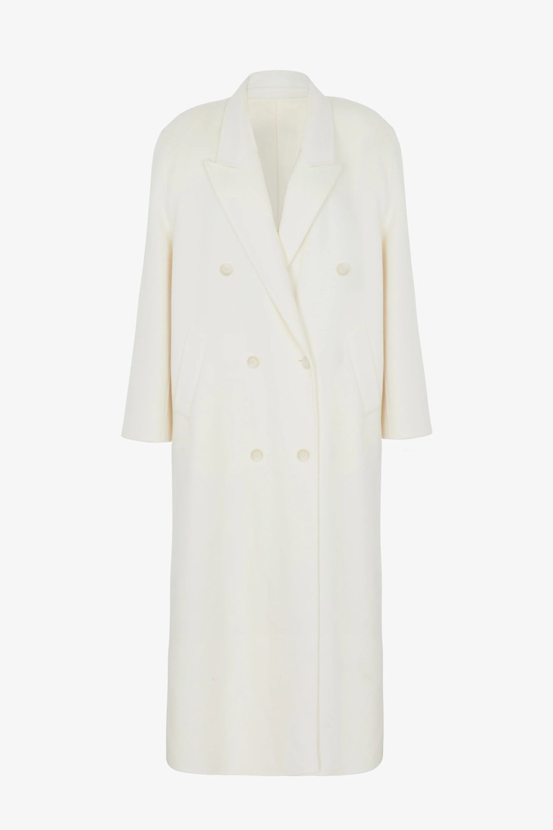 Gaia Double-Breasted Coat from The Frankie Shop