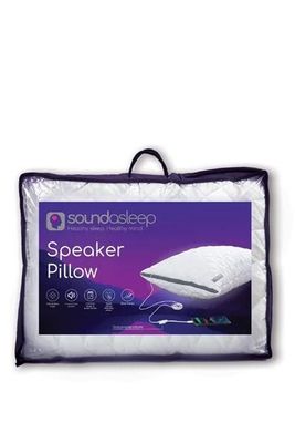 Wired Speaker Fibre Medium Support Pillow from Soundasleep