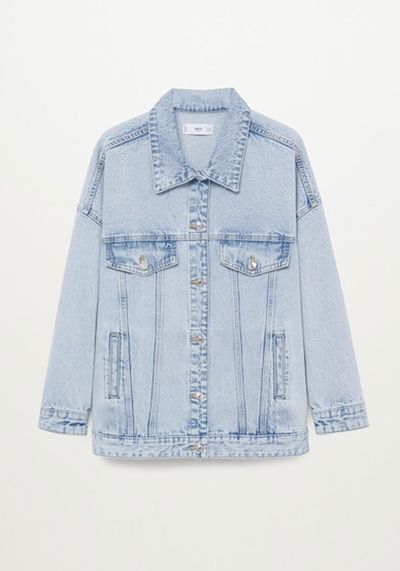 Oversized Denim Jacket from Mango