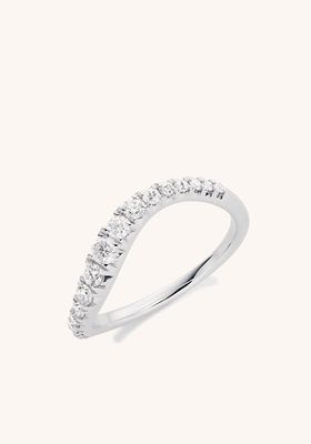 Essence 9ct White Gold Diamond Ring