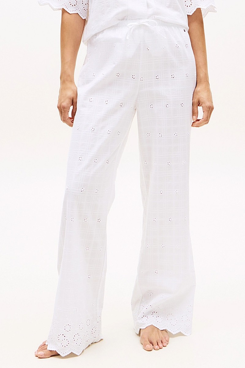 Essential Broderie Anglaise Pyjama Bottoms