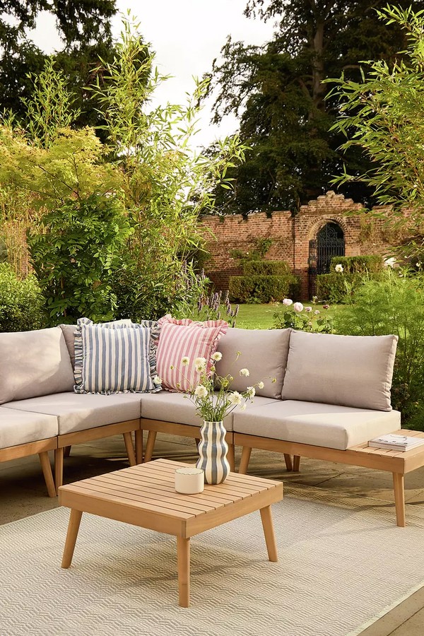 Wooden Garden Sofa Set 