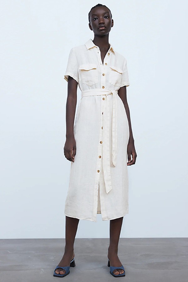 Linen Dress from Zara