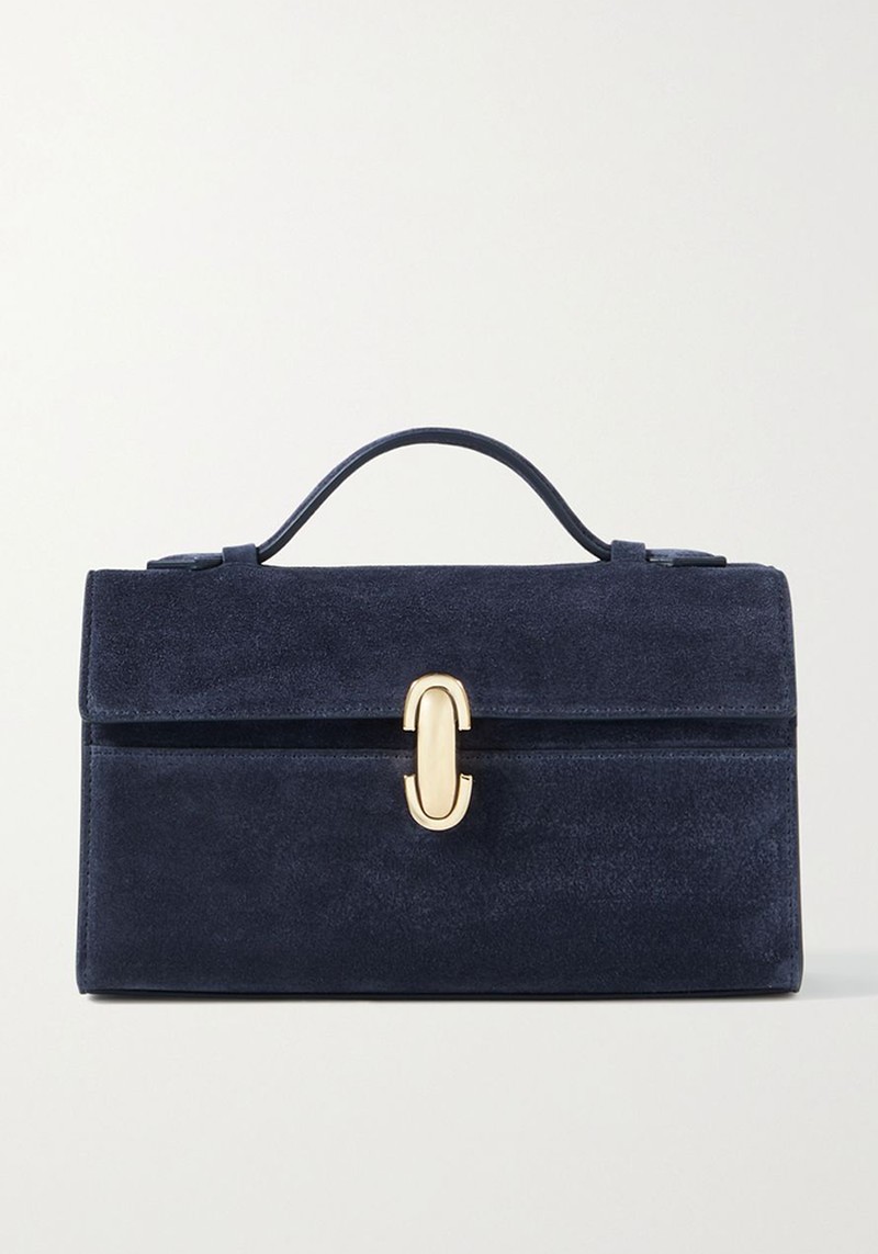 Symmetry Pochette Suede Tote