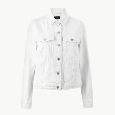 Button Detailed Denim Jacket