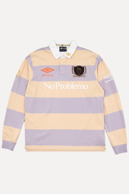 Screen Print Rugby Long Sleeve Shirt from Aries x Umbro