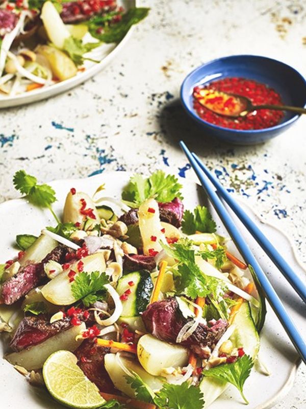 Vietnamese Beef & Potato Salad