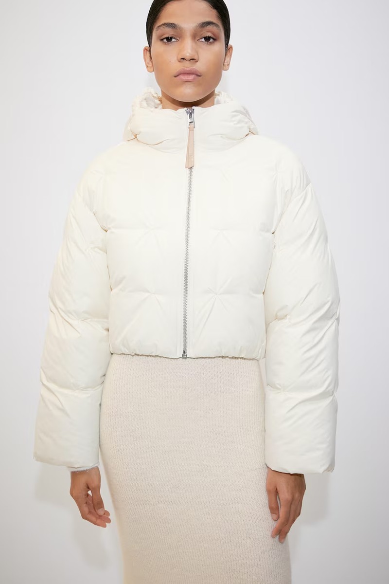 Short Padded Hooded Anorak, £99.99 (was £119.99) | Mango 