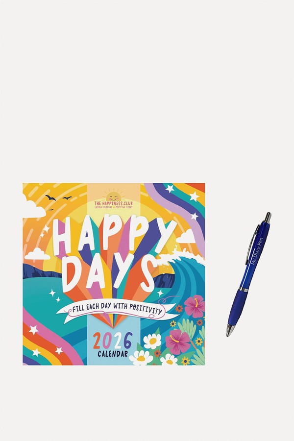 2026 Wall Calendar  from The Happiness Club
