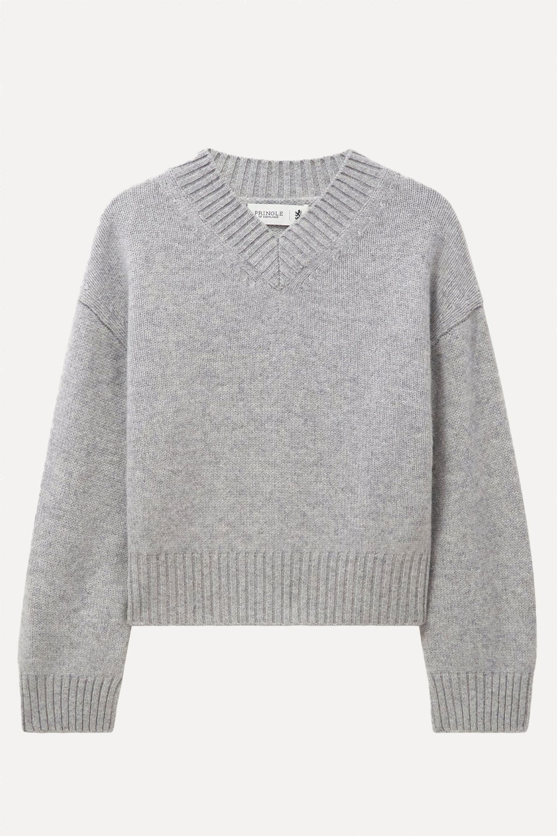 V Neck Chunky Jumper 