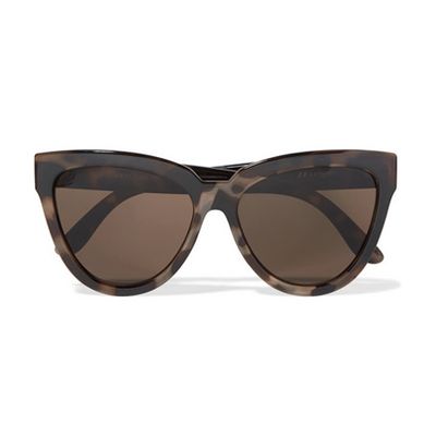 Liar Lair Cat-Eye Tortoiseshell Acetate Sunglasses from Le Specs