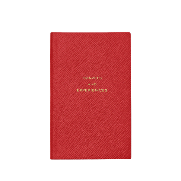 Leather Travel & Experiences Notebook from Smythson