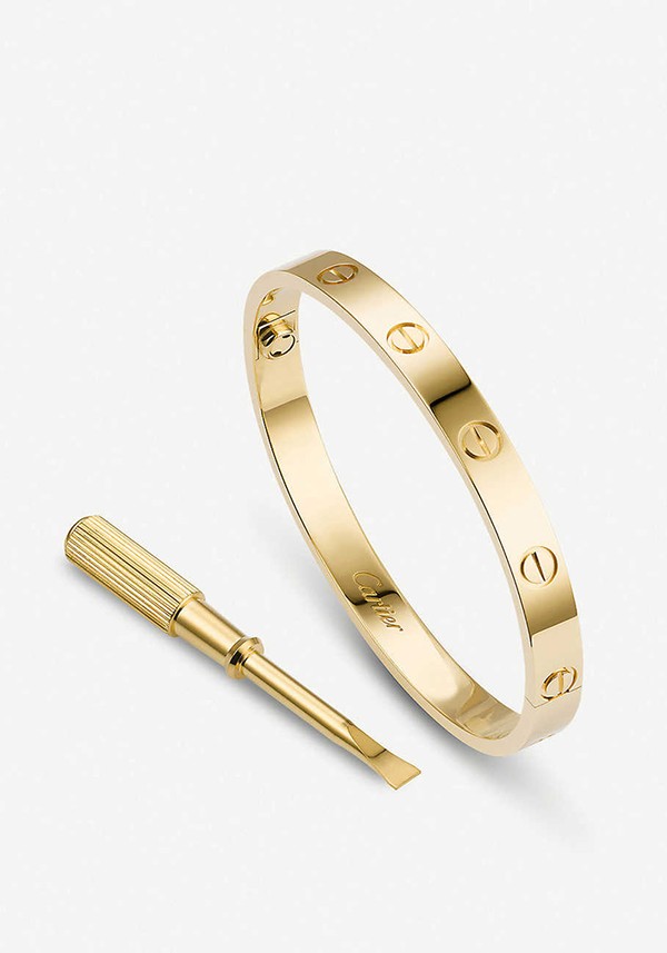 Love 18ct Yellow-Gold Bracelet from Cartier