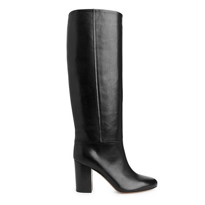 High-Heel Leather Boots from Arket