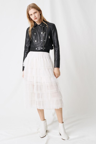 Tulle Midi Skirt from Maje