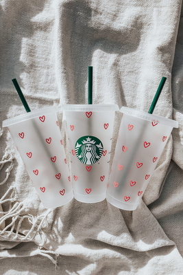 Starbucks Personalised Cold Cup from Etsy