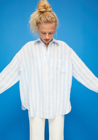 Oversized Linen Shirt