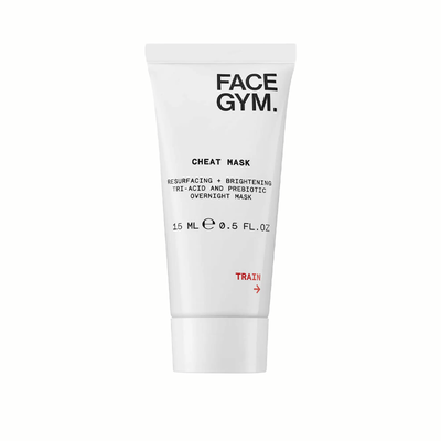 Cheat Mask Resurfacing And Brightening Tri-Acid And Prebiotic Overnight Mask  from FaceGym