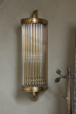 Small Reeded Wall Light from Cox London