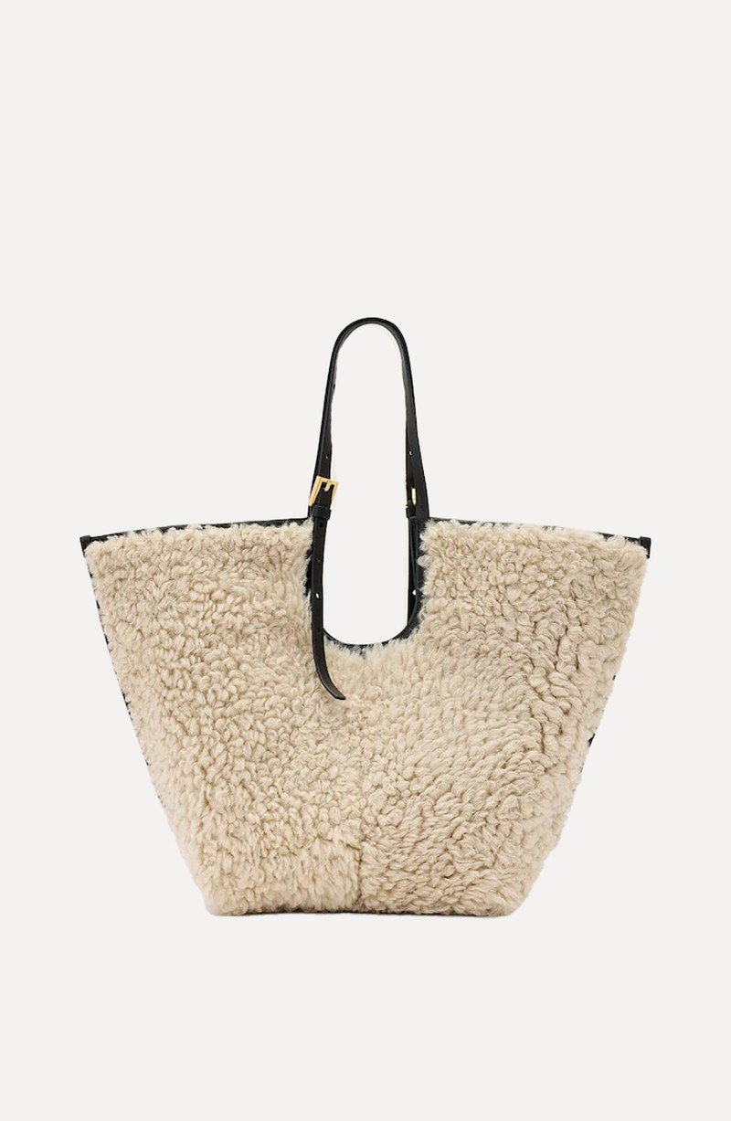 Ara Shearling Tote
