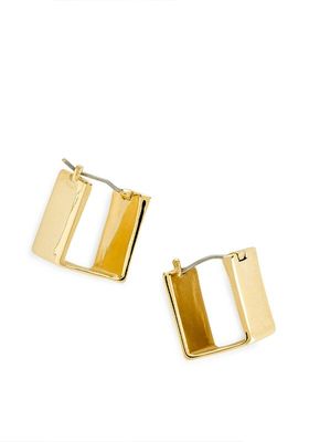 Chunky Gold-Plated Earrings