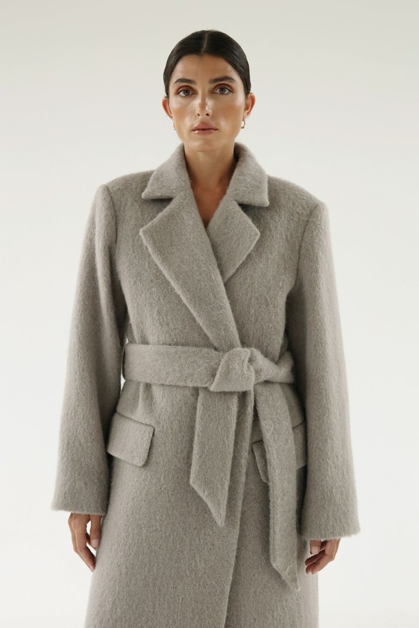 Ivy Mohair Coat from Almada Label