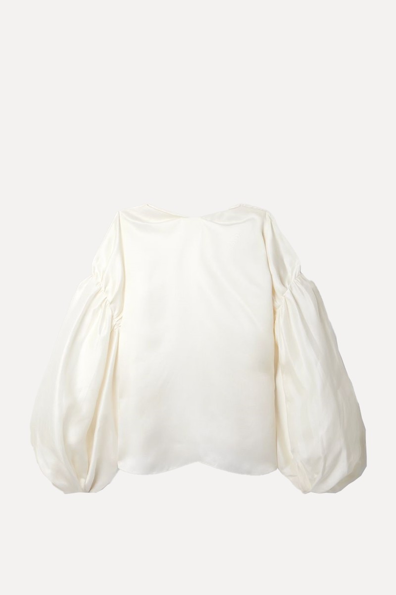 Quico Oversized Silk Blouse  from Khaite