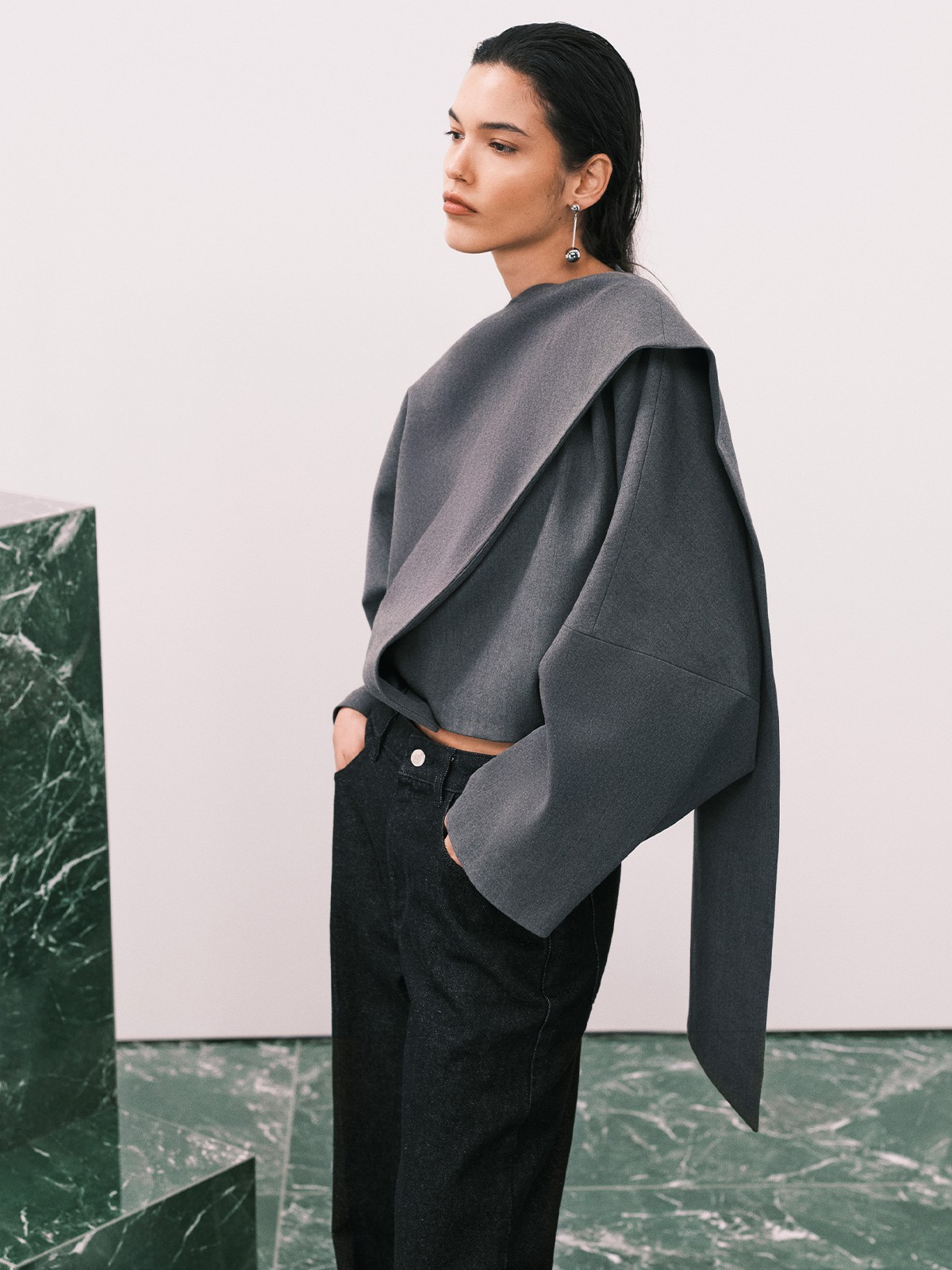 Deep Turn Up Jeans from ASOS DESIGN