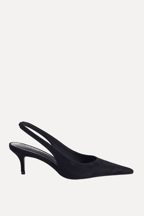 Shade Slingback Kitten Heels from ASOS DESIGN 