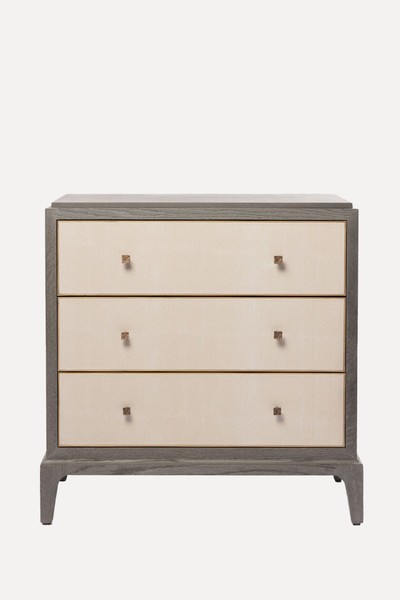 Astor 3 Drawer Chest Shagreen By Eccotrading Design London from Maison Rêves