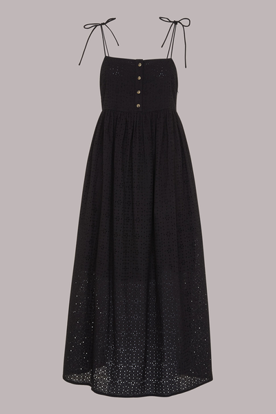 Mabel Broderie Midi Dress from Whistles