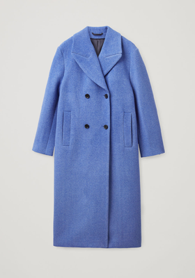 Double-Breasted Wool Mix Coat from COS
