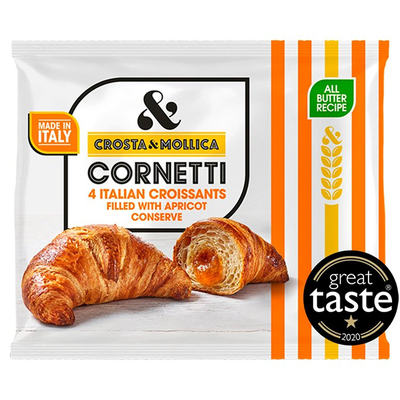 Cornetti Apricot Croissants from Crosta & Mollica 