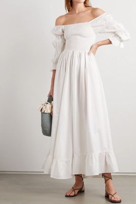 Lora Off-The-Shoulder Maxi Dress from Evarae