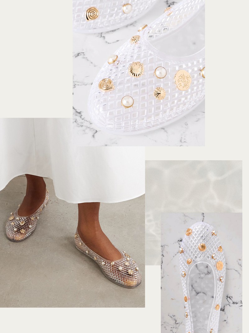 Embellished Iro Sandals from Ancient Greek Sandals