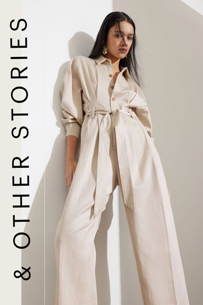 Relaxed Belted Jumpsuit  from & Other Stories 