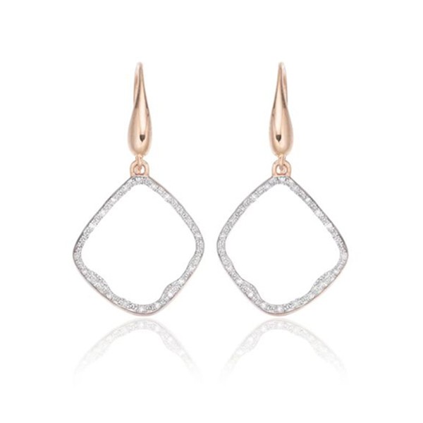 Riva Diamond Hoop Earrings