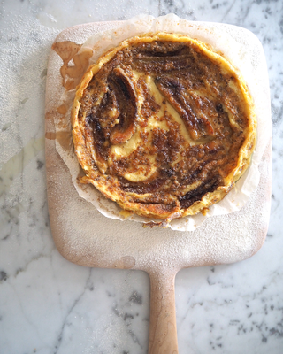 Banana Clafoutis With Brown Butter