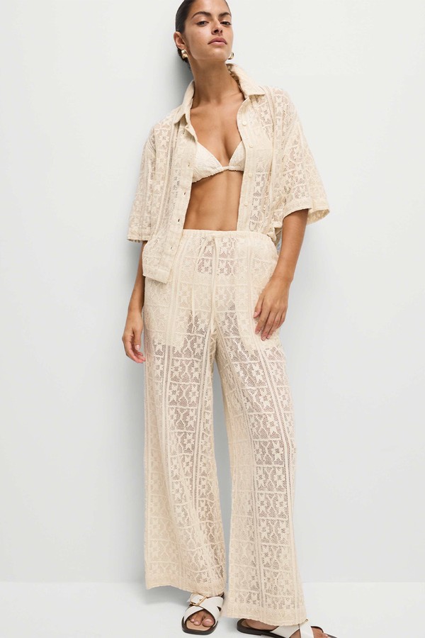Pure Cotton Beach Trousers