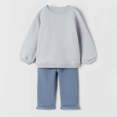 Sweatshirt And Trousers Set