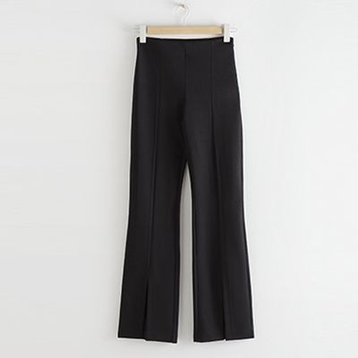Front Split Tapered Trousers from & Other Stories