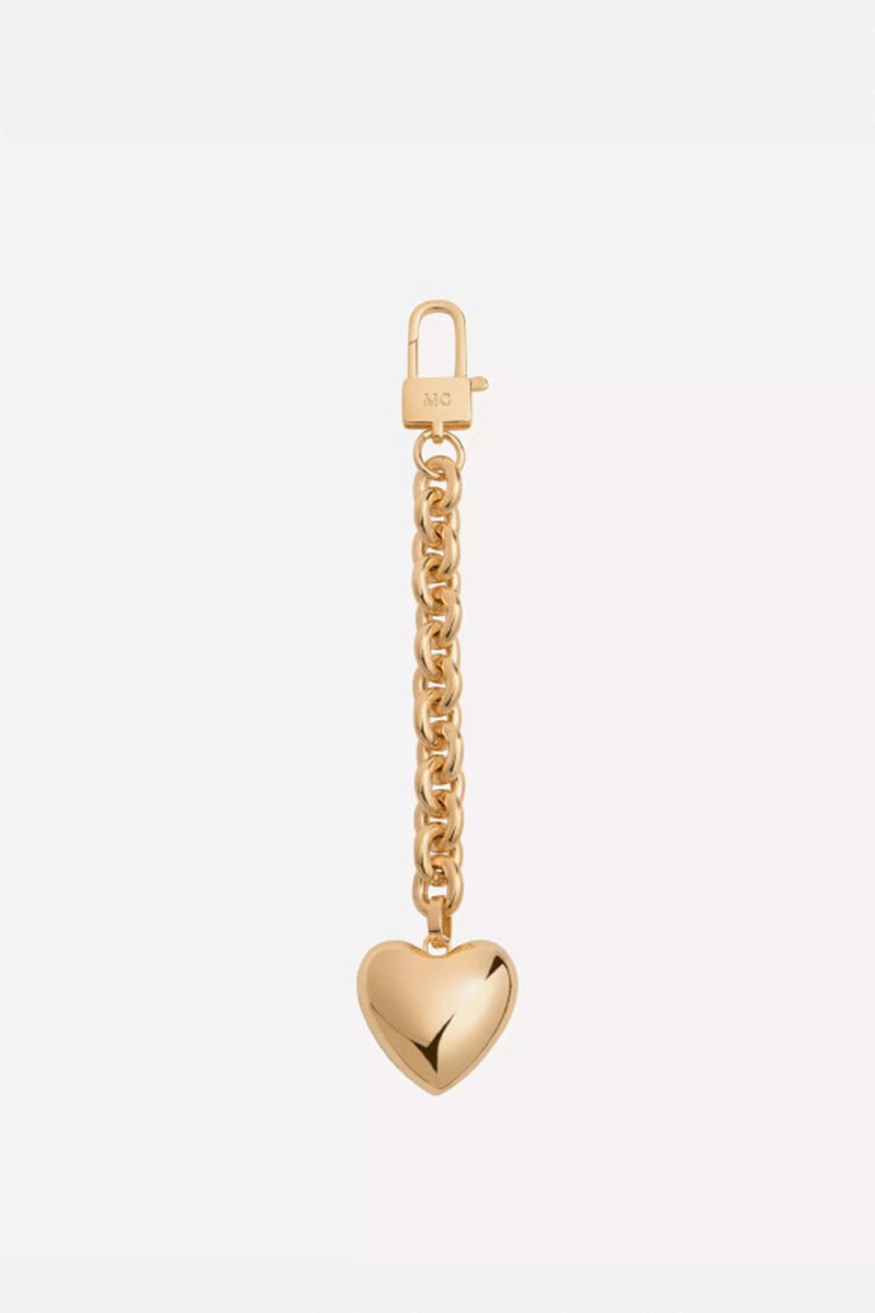 Heart Bag Charm from Martha Calvo