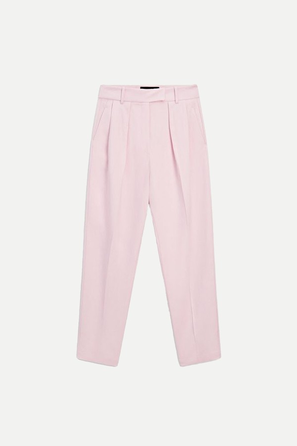 Flowing Trousers With Darted Details  from Massimo Dutti