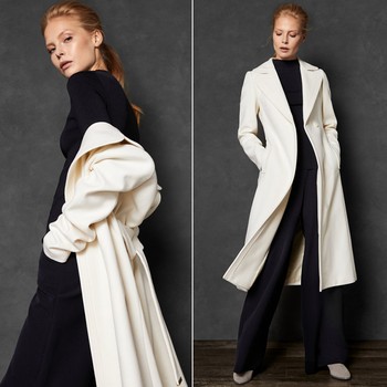 Wool Wrap Coat