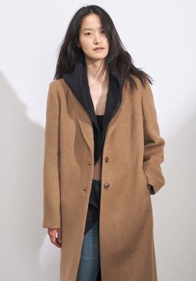 Wool-Twill Slim-Fit Coat from Raey