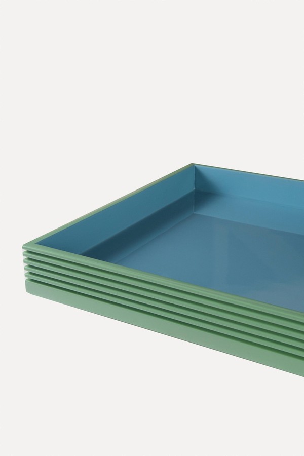 Rectangle Lacquer Tray from Georgie Wykeham Designs