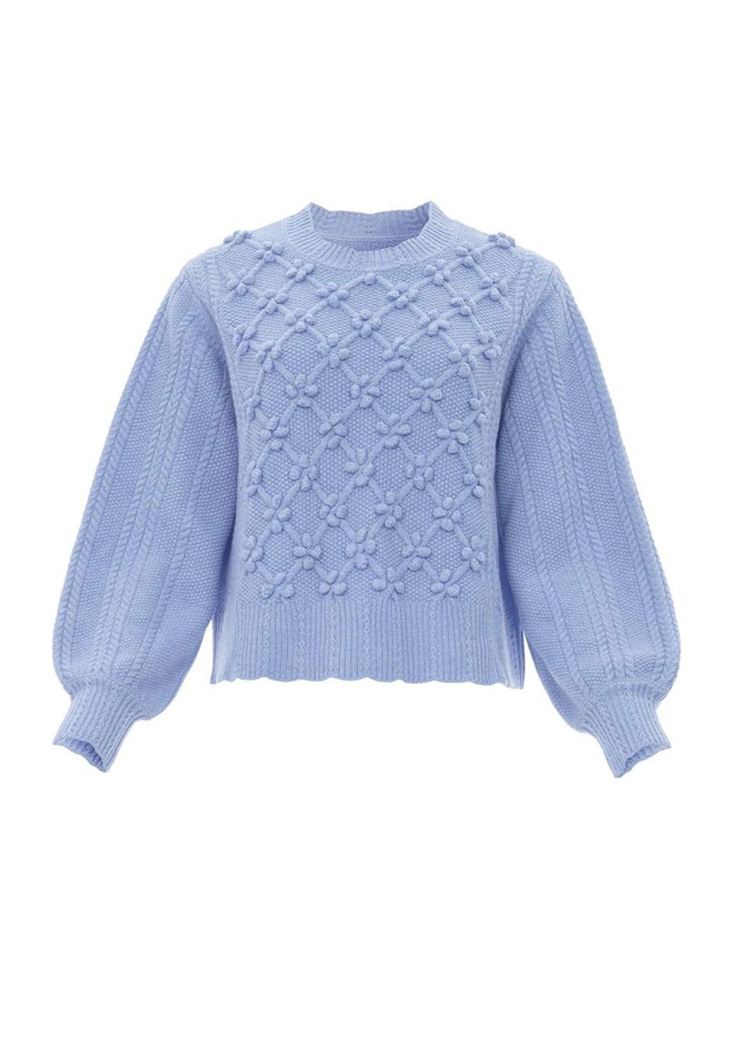 Rose Bobble Stitch Jumper